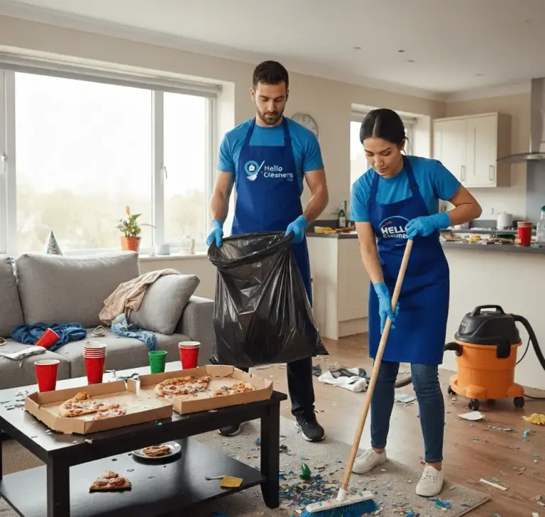 After-party cleaning service