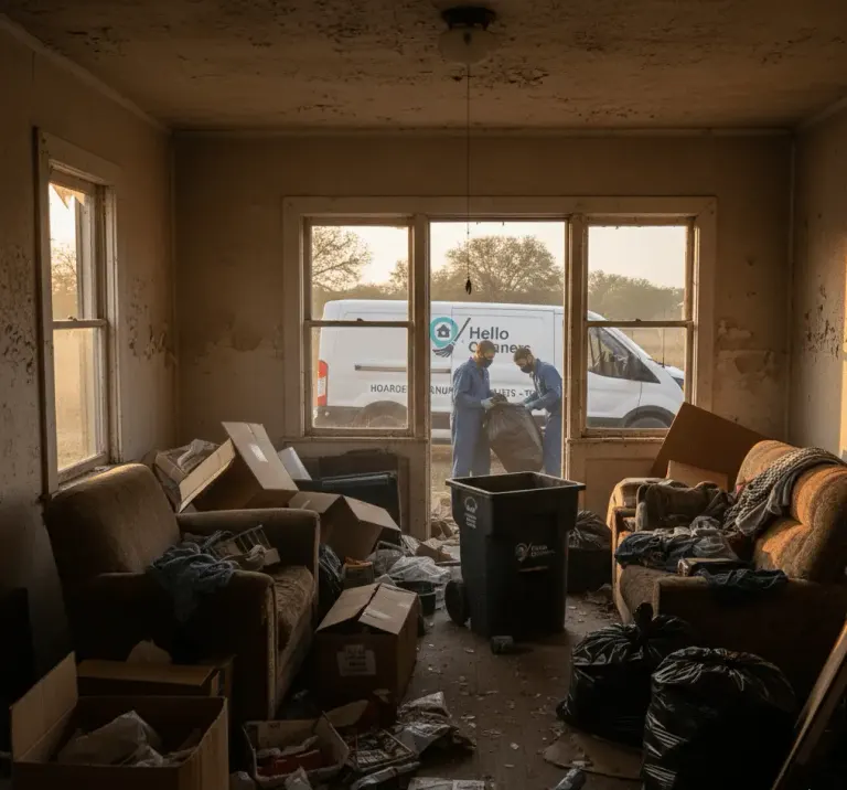 Heavy-duty hoarder cleaning