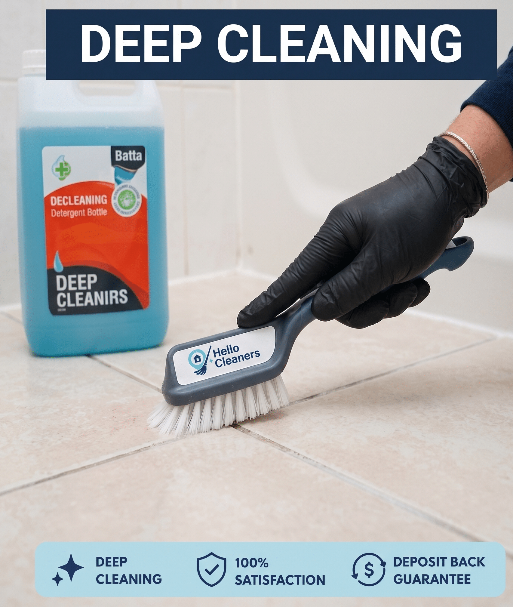 Deep Cleaning in Texas by Hello Cleaners