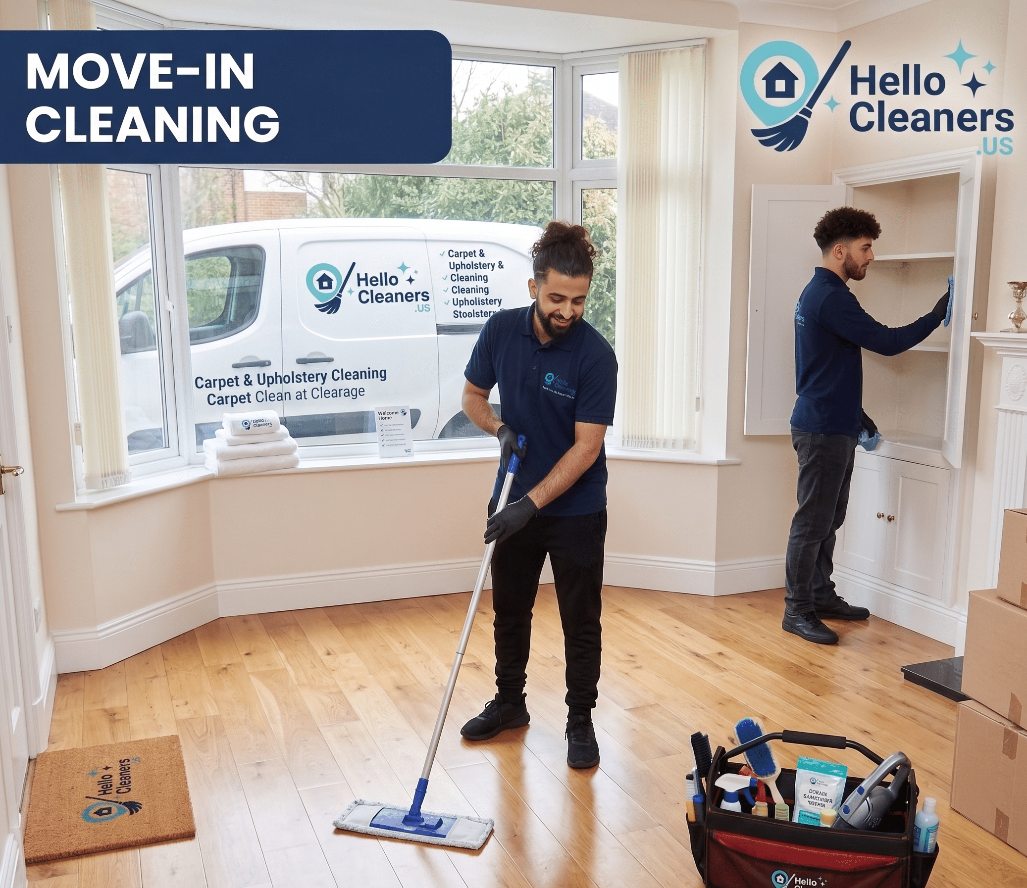 Move-In Cleaning in Texas by Hello Cleaners